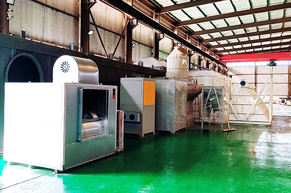 鄭州樸華科技環(huán)保設(shè)備生產(chǎn)車間實(shí)景圖