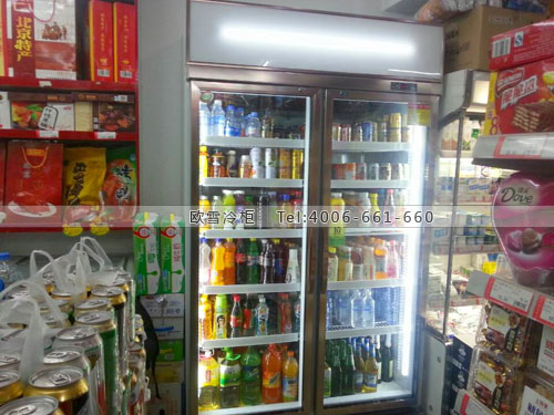 B598北京市東城區華美天潤超市展示冰柜