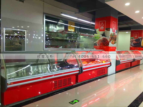 B879廣東省深圳市寶安區喜加福超市熟食展示柜