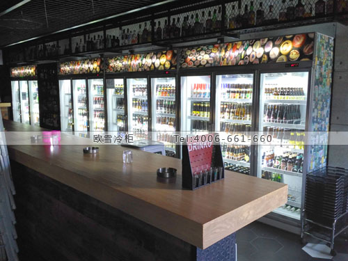 C060北京市海淀區GL08AL WAREHOUSE酒吧冷藏展示柜